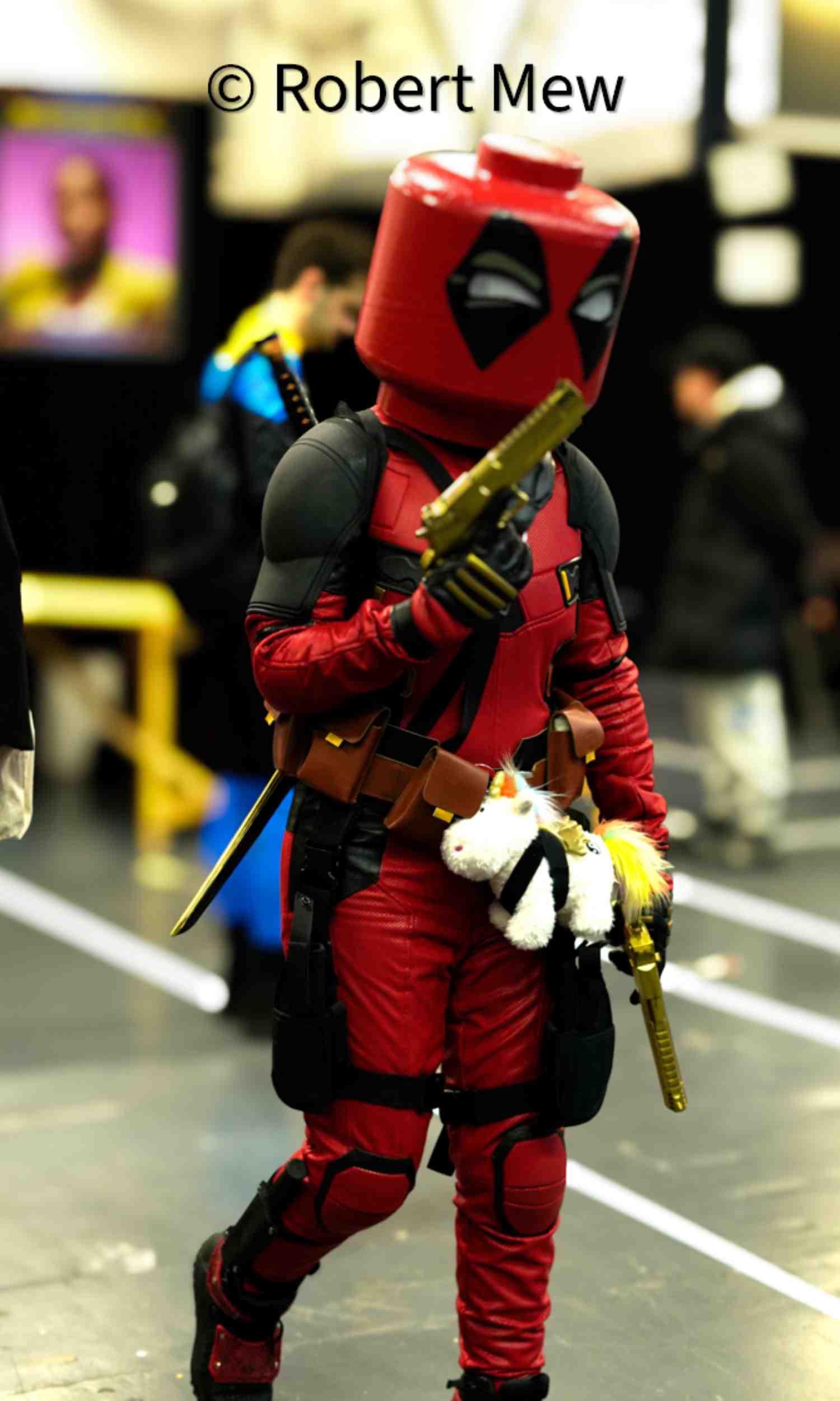 Superhero Cosplay Character